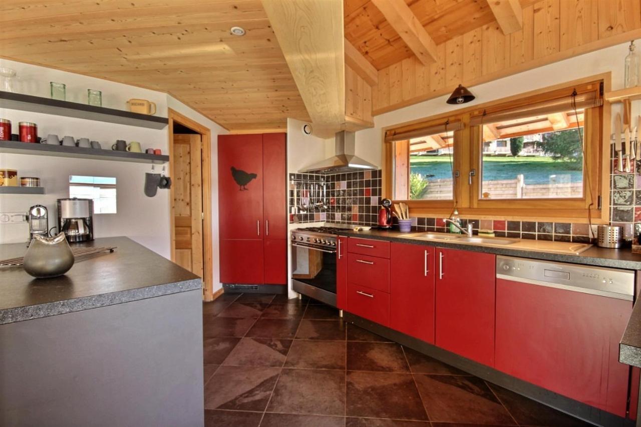 Chalet Individuel -Sauna - Wifi- Saint Jean D'Aulps - 14 Personnes - Chalet Coffy Extérieur photo