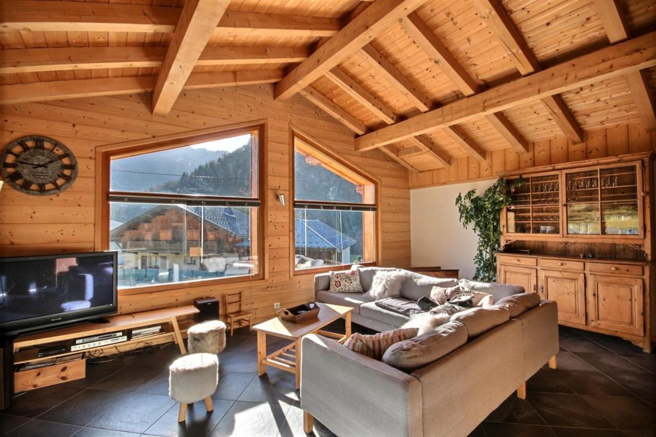 Chalet Individuel -Sauna - Wifi- Saint Jean D'Aulps - 14 Personnes - Chalet Coffy Extérieur photo