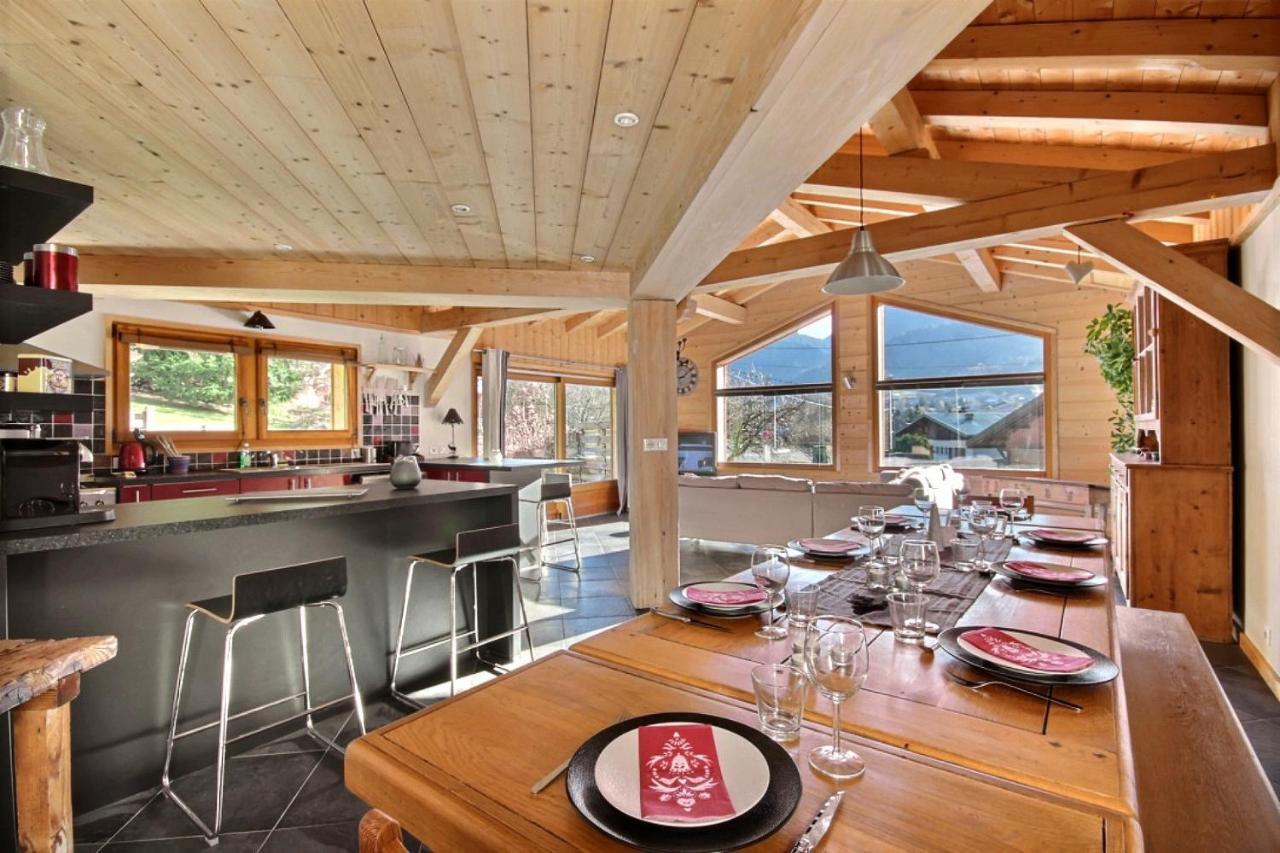 Chalet Individuel -Sauna - Wifi- Saint Jean D'Aulps - 14 Personnes - Chalet Coffy Extérieur photo