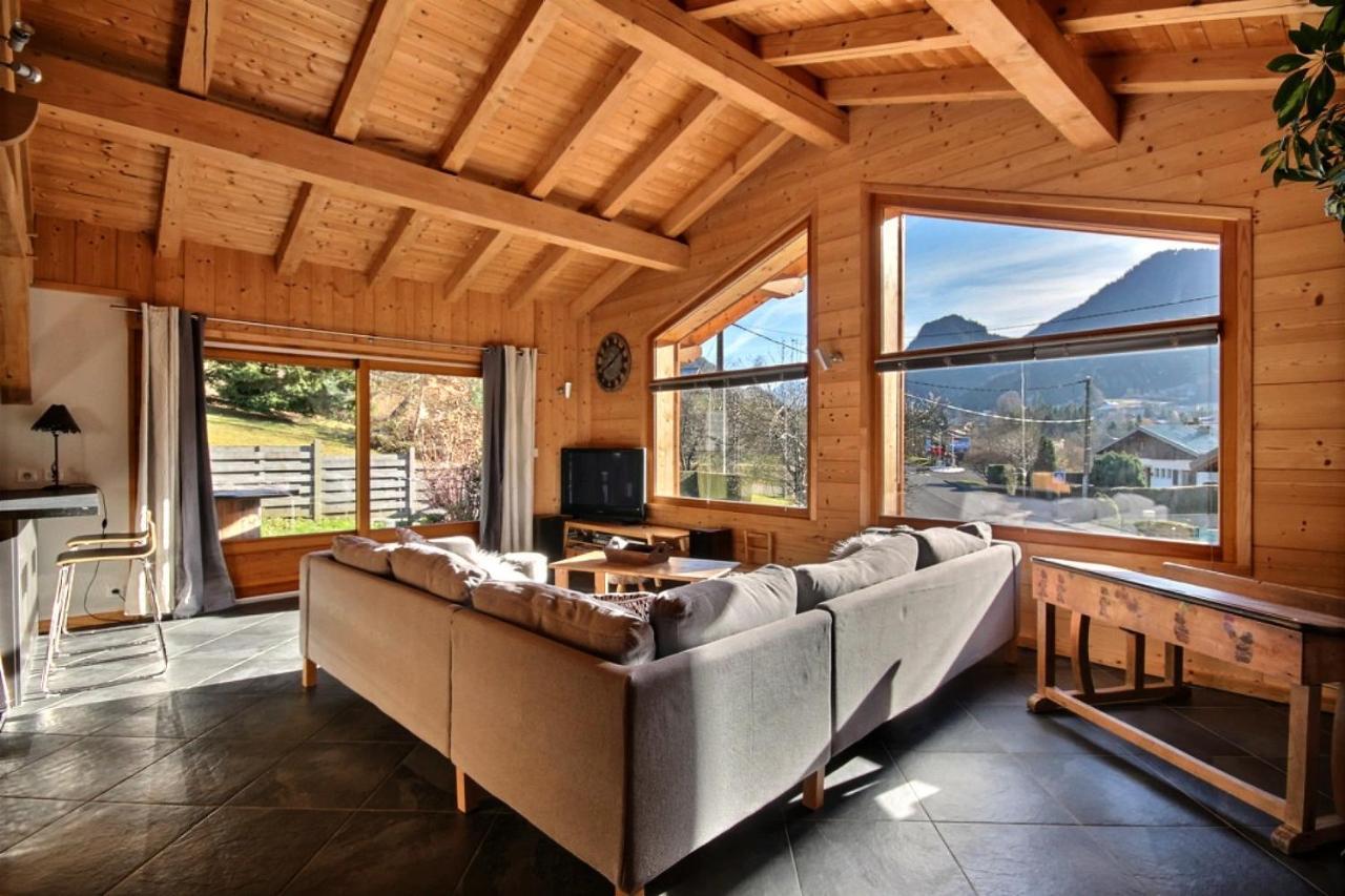 Chalet Individuel -Sauna - Wifi- Saint Jean D'Aulps - 14 Personnes - Chalet Coffy Extérieur photo