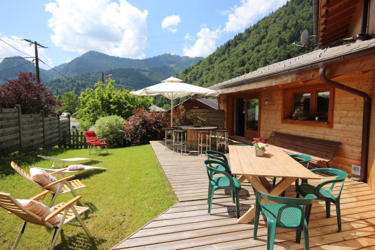 Chalet Individuel -Sauna - Wifi- Saint Jean D'Aulps - 14 Personnes - Chalet Coffy Extérieur photo